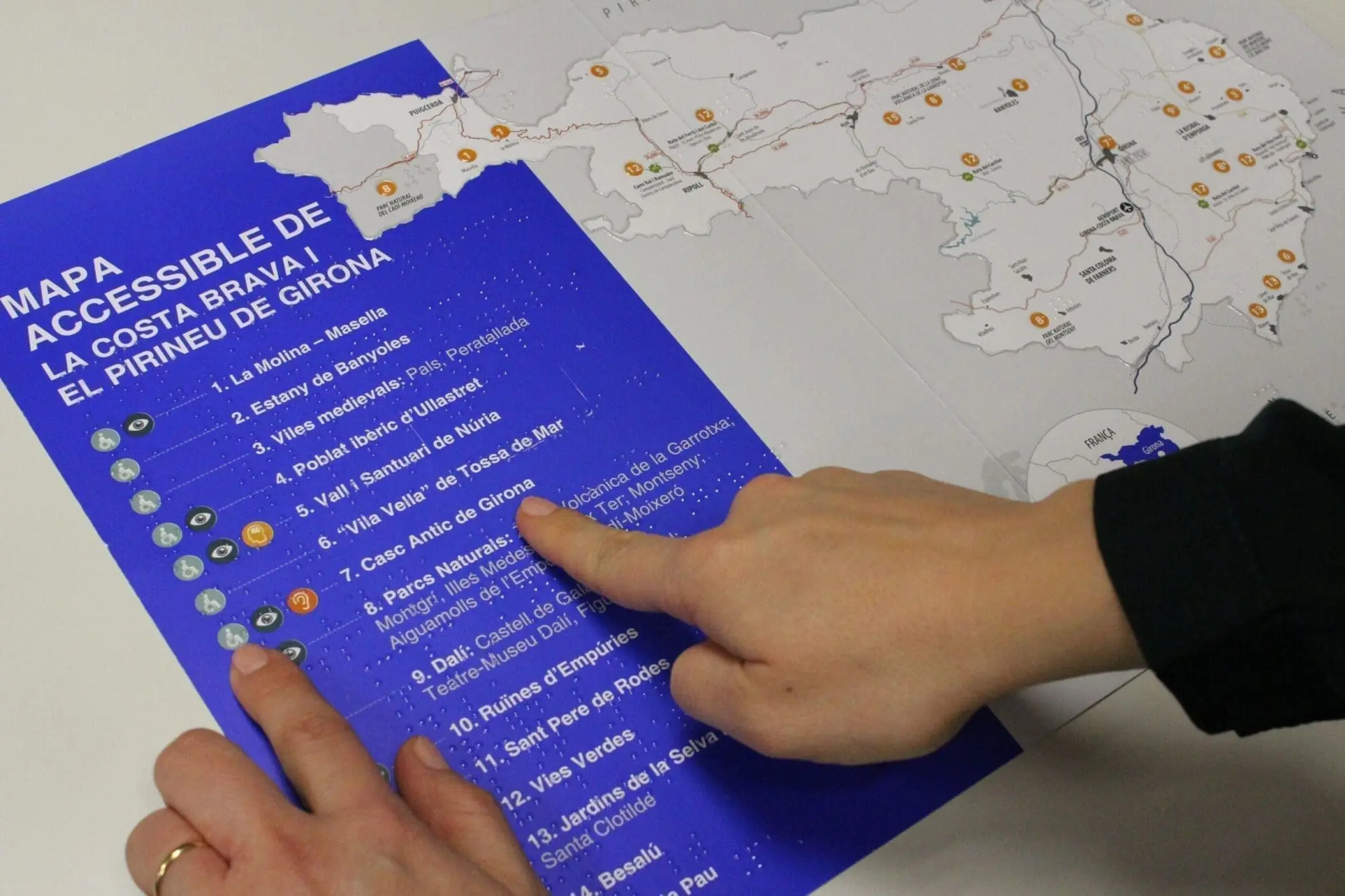 Mapa accessible