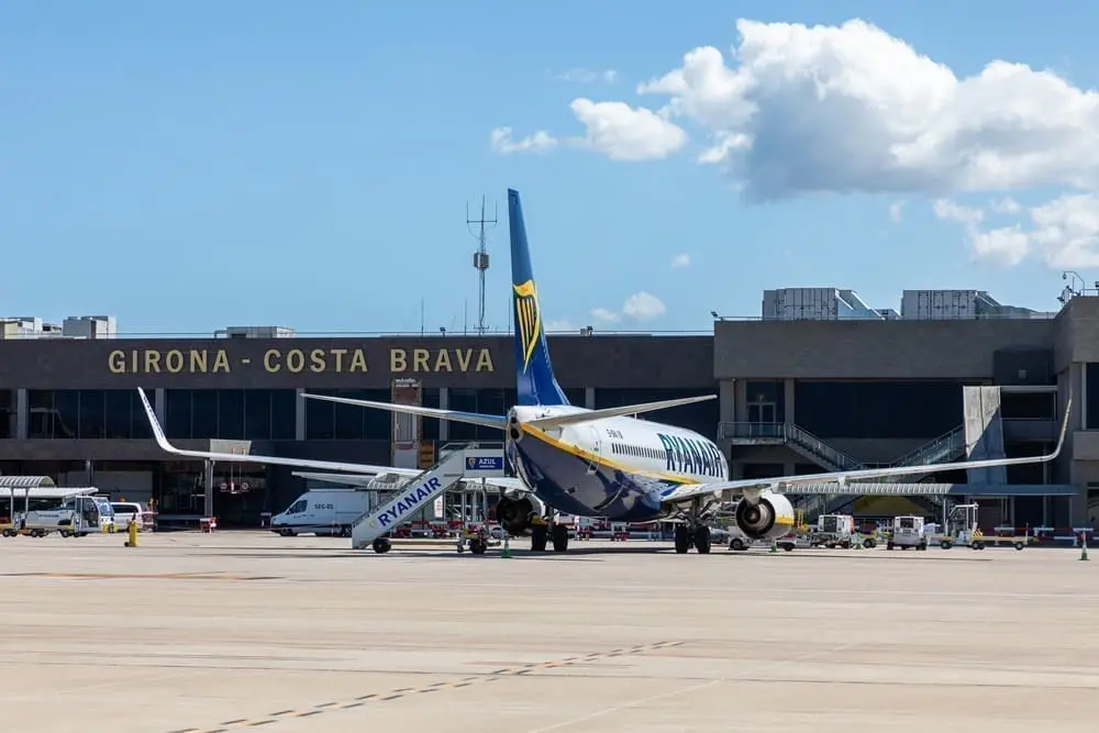 Plataforma Aeroport Girona Costa Brava.Aena