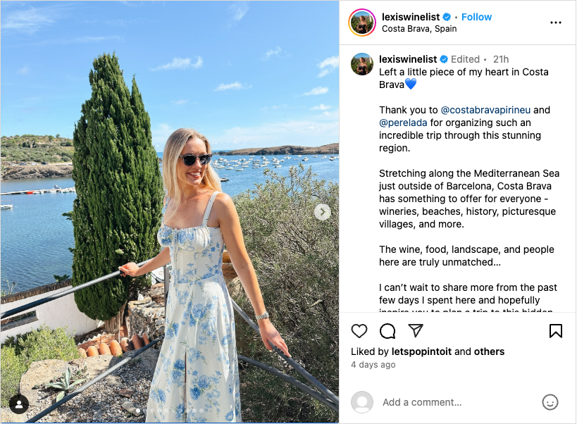 Wine & Travel Creator