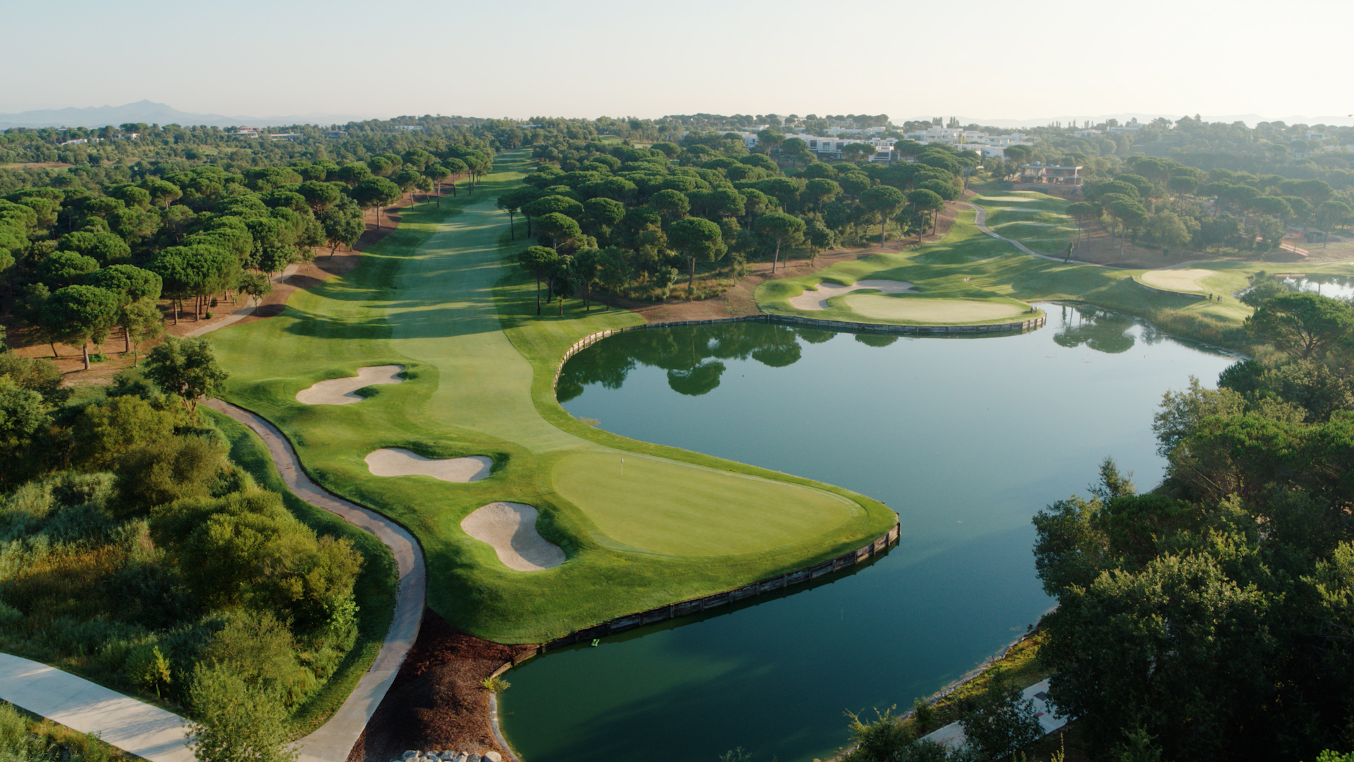 Camiral stadium course area