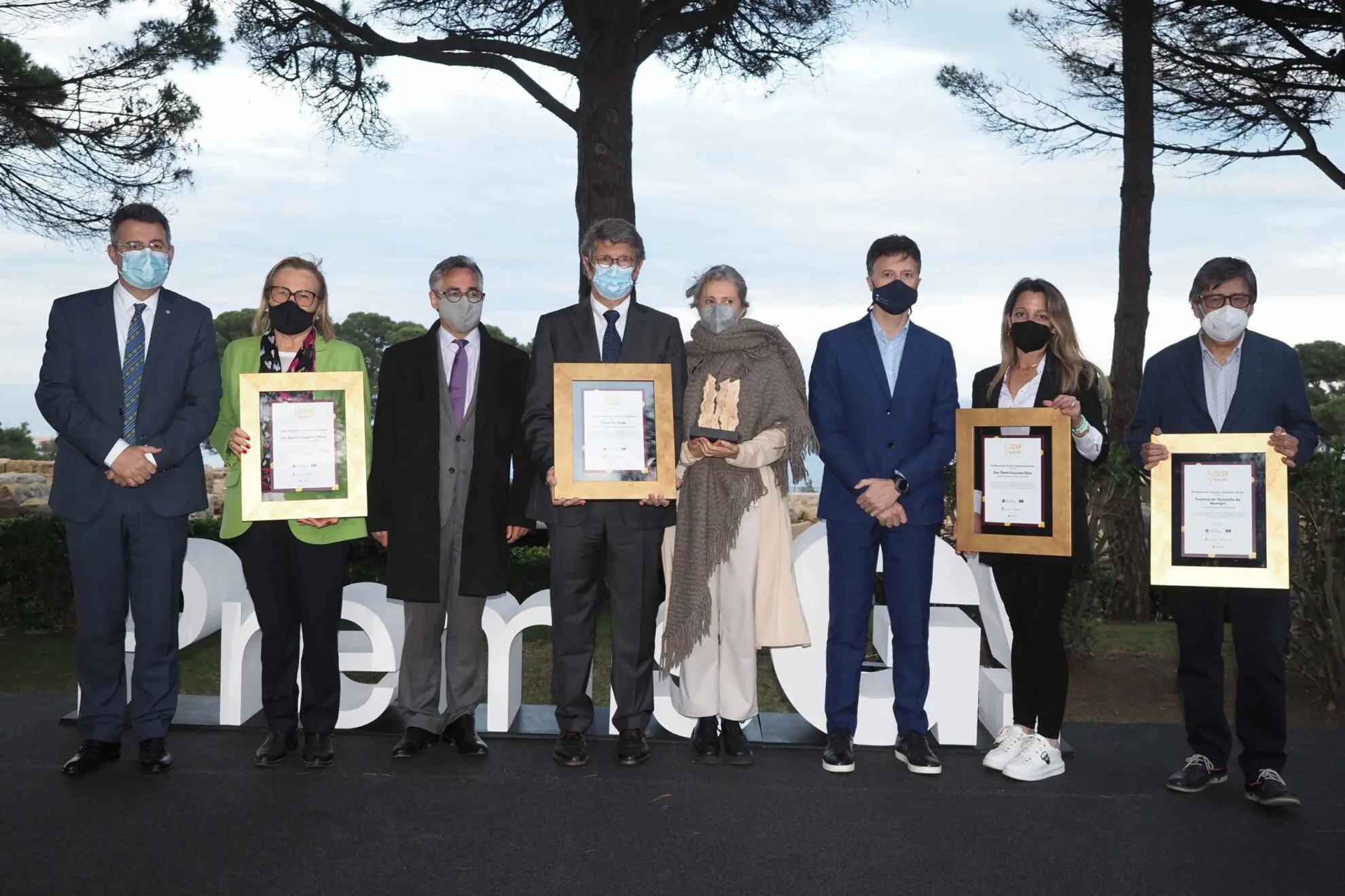 Lliurament Premis G! 2020 a Empúries. Pere Duran / Nord Media