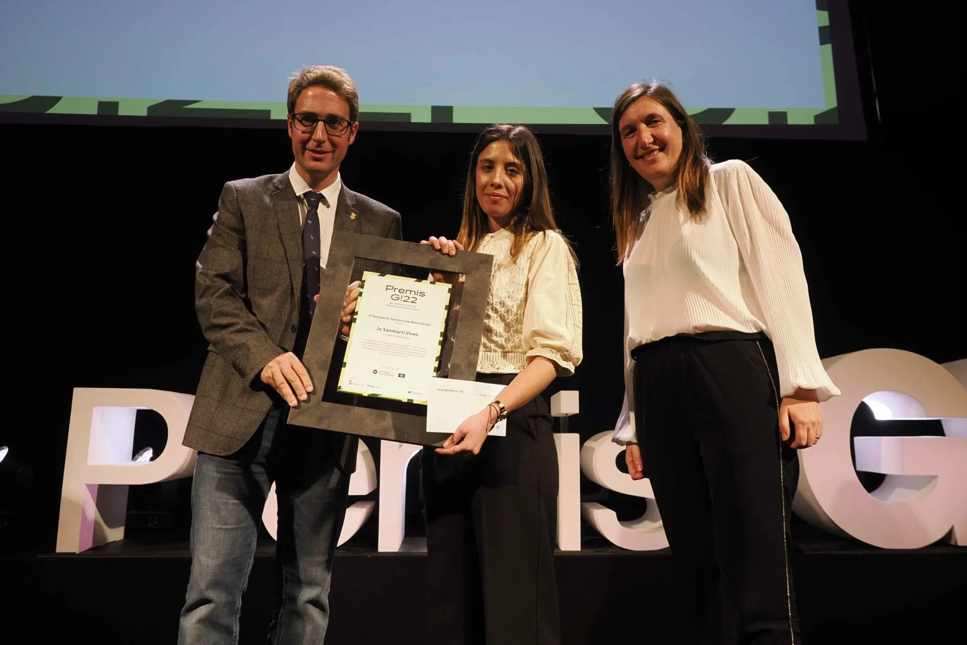 Lliurament del Premis G! 2022 de turisme de les comarques gironines a l’Auditori de Girona. Pere Duran/Nord Media