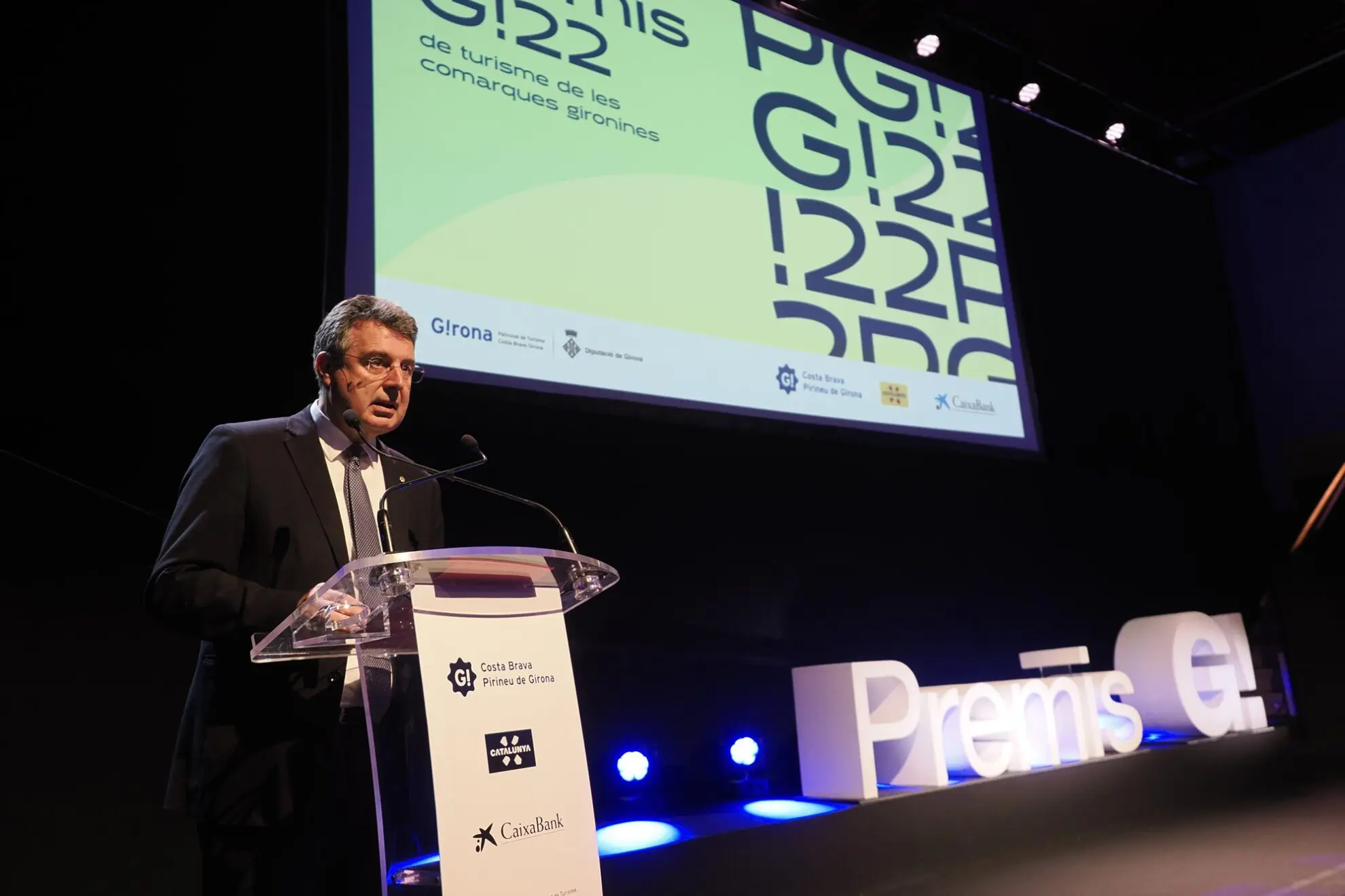 Lliurament del Premis G! 2022 de turisme de les comarques gironines a l’Auditori de Girona. Pere Duran/Nord Media