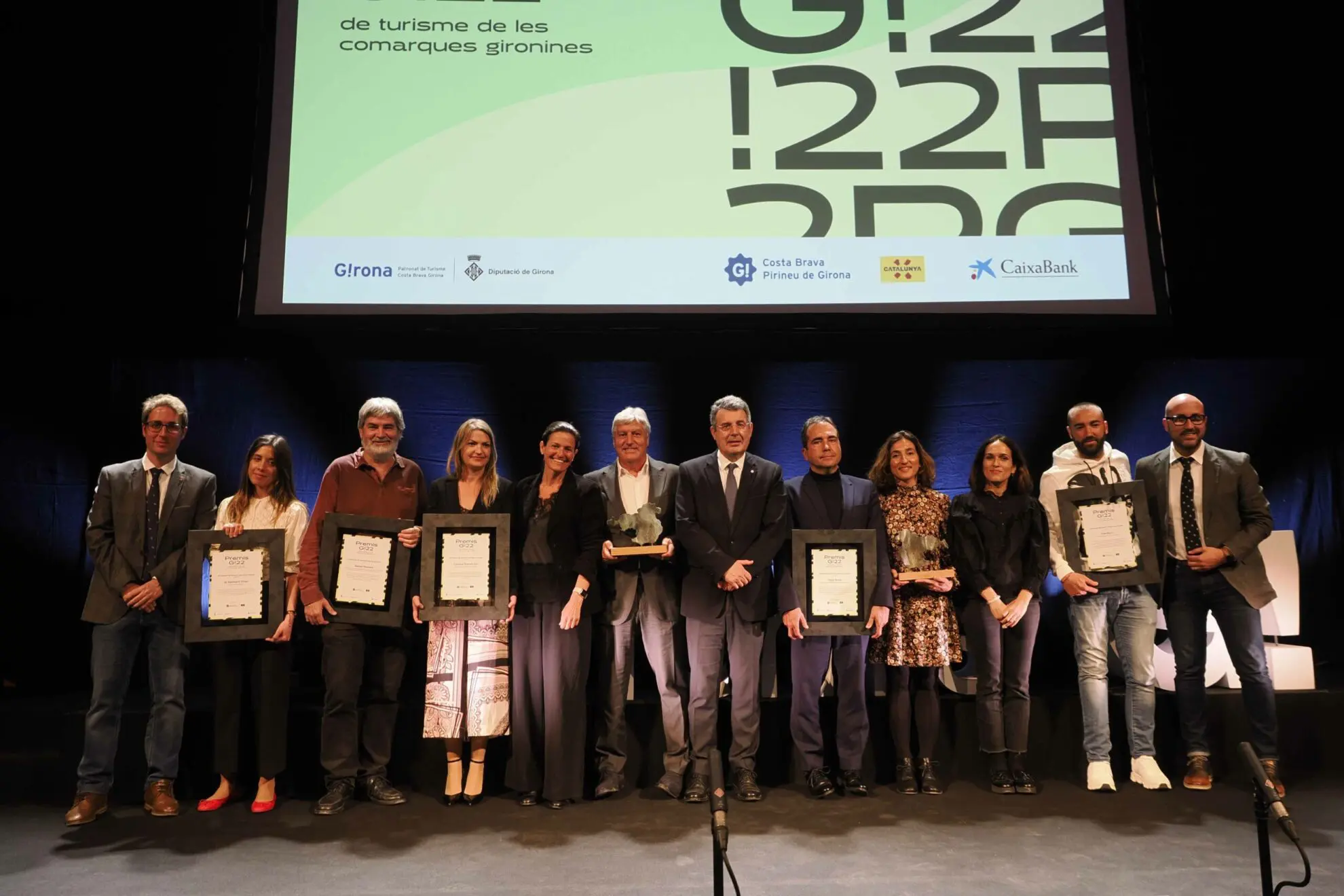 Lliurament del Premis G! 2022 de turisme de les comarques gironines a l’Auditori de Girona. Pere Duran/Nord Media