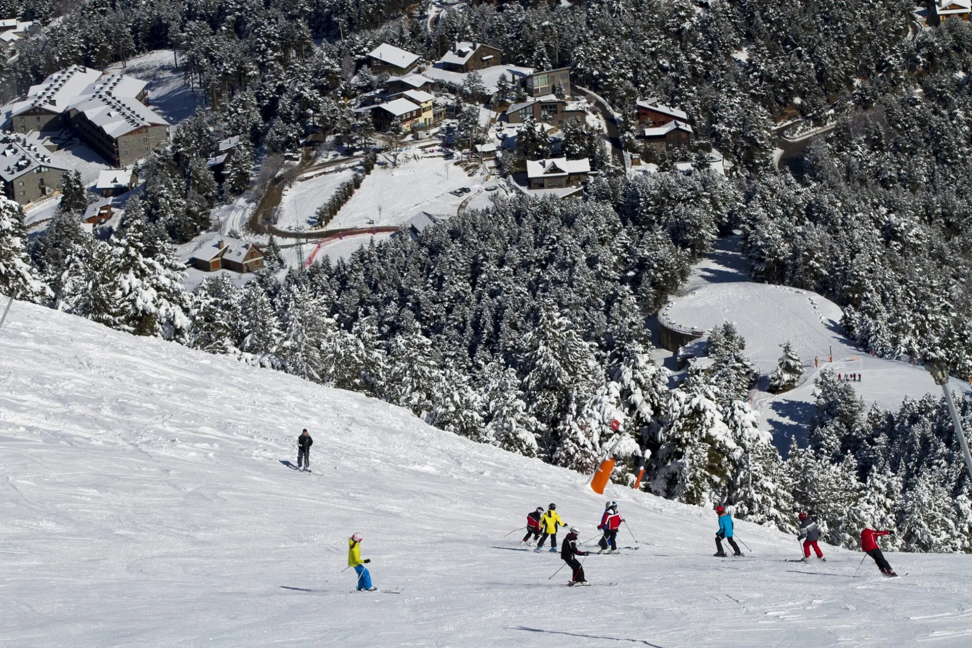 Cerdanya. Estació d'esquí la Molina