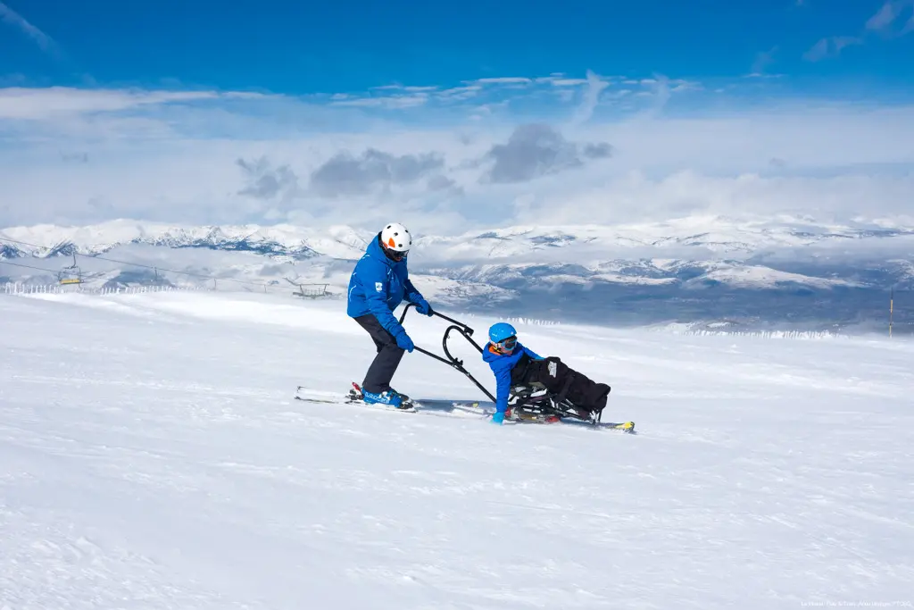 Esquí adaptat a La Molina